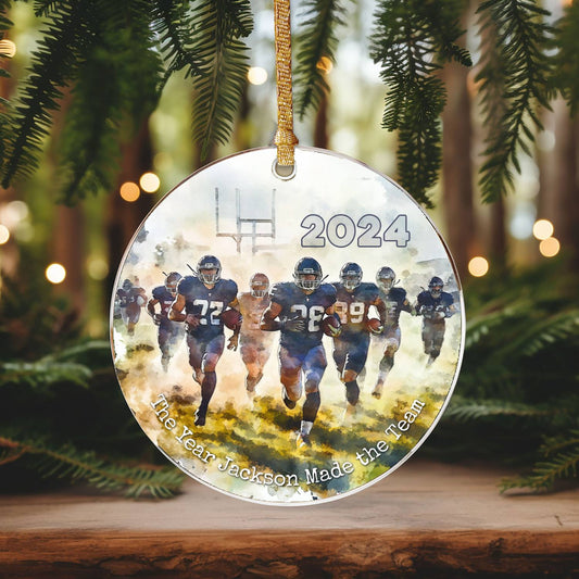 Football Team Ornament