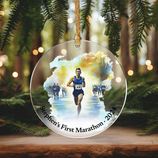 Marathon Ornament