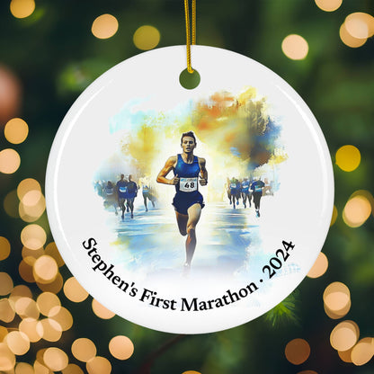 Marathon Ornament