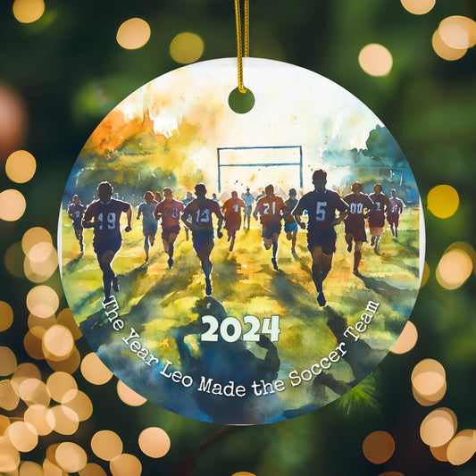 Soccer Team Ornament